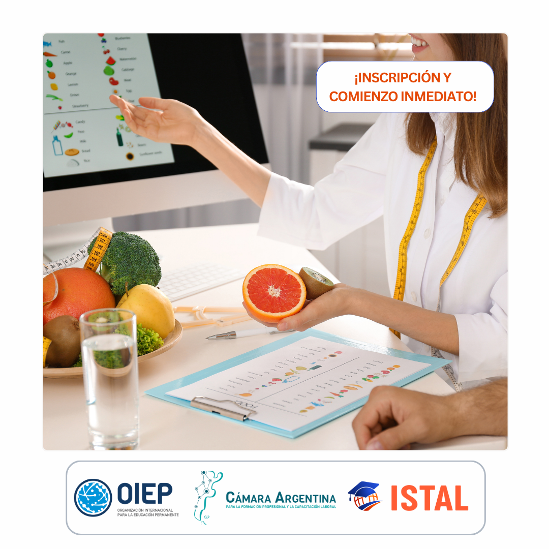 Curso de Auxiliar en Nutrición y Salud