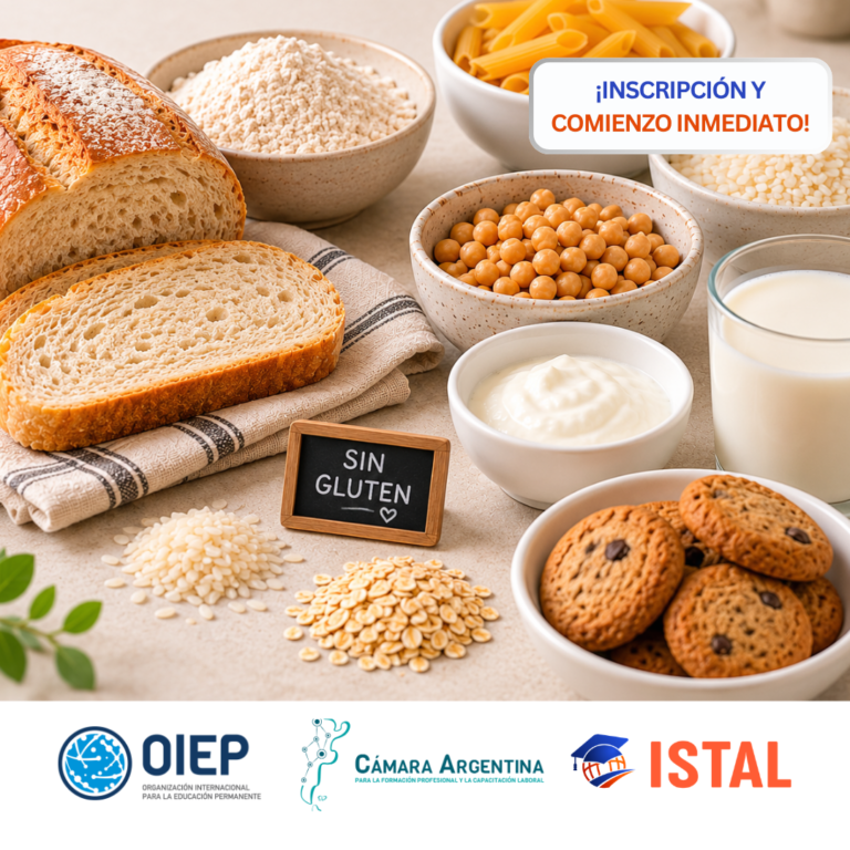 Curso de Celiaquía, Alergias e Intolerancias Alimentarias
