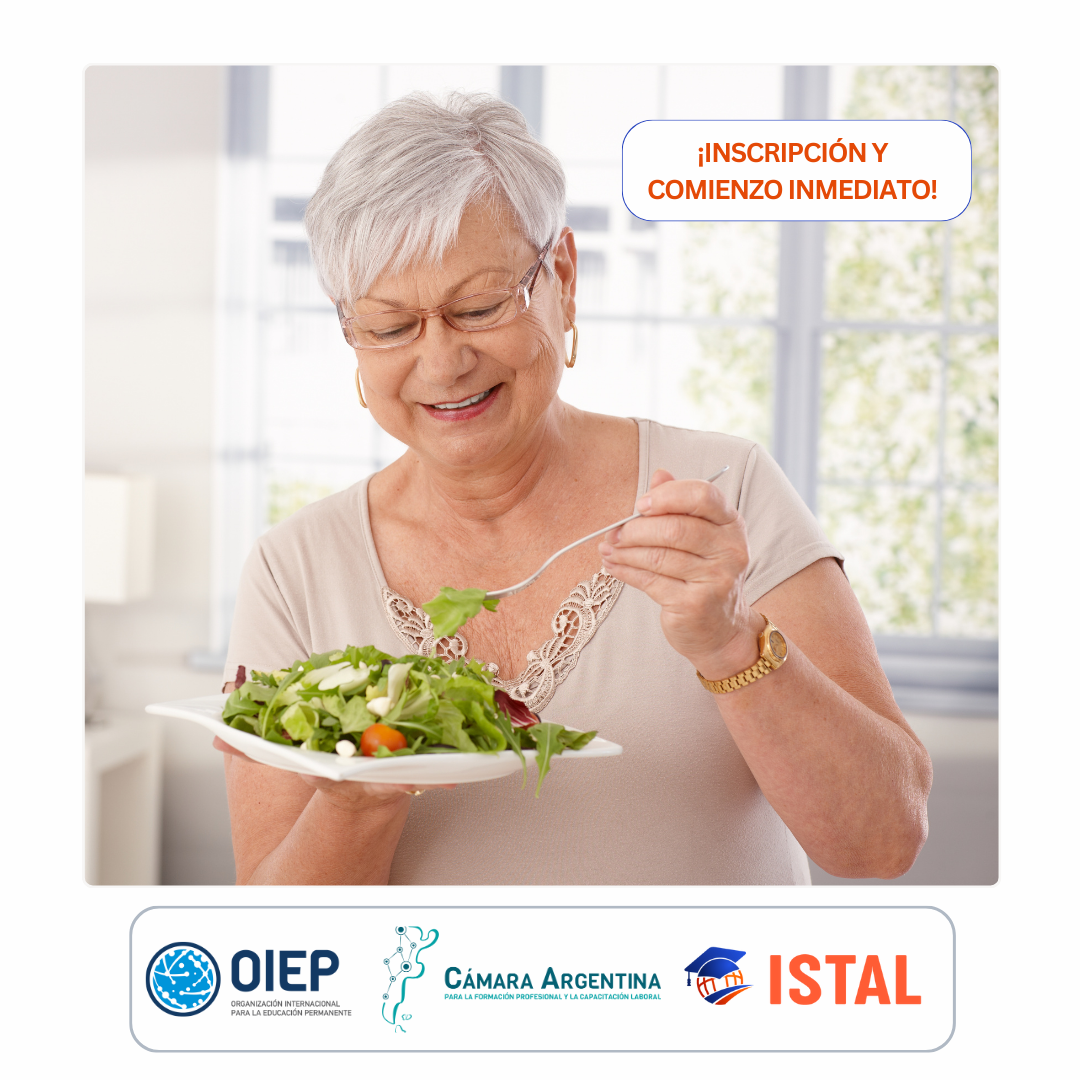 Curso de Nutrición y Bienestar Integral en el Adulto Mayor