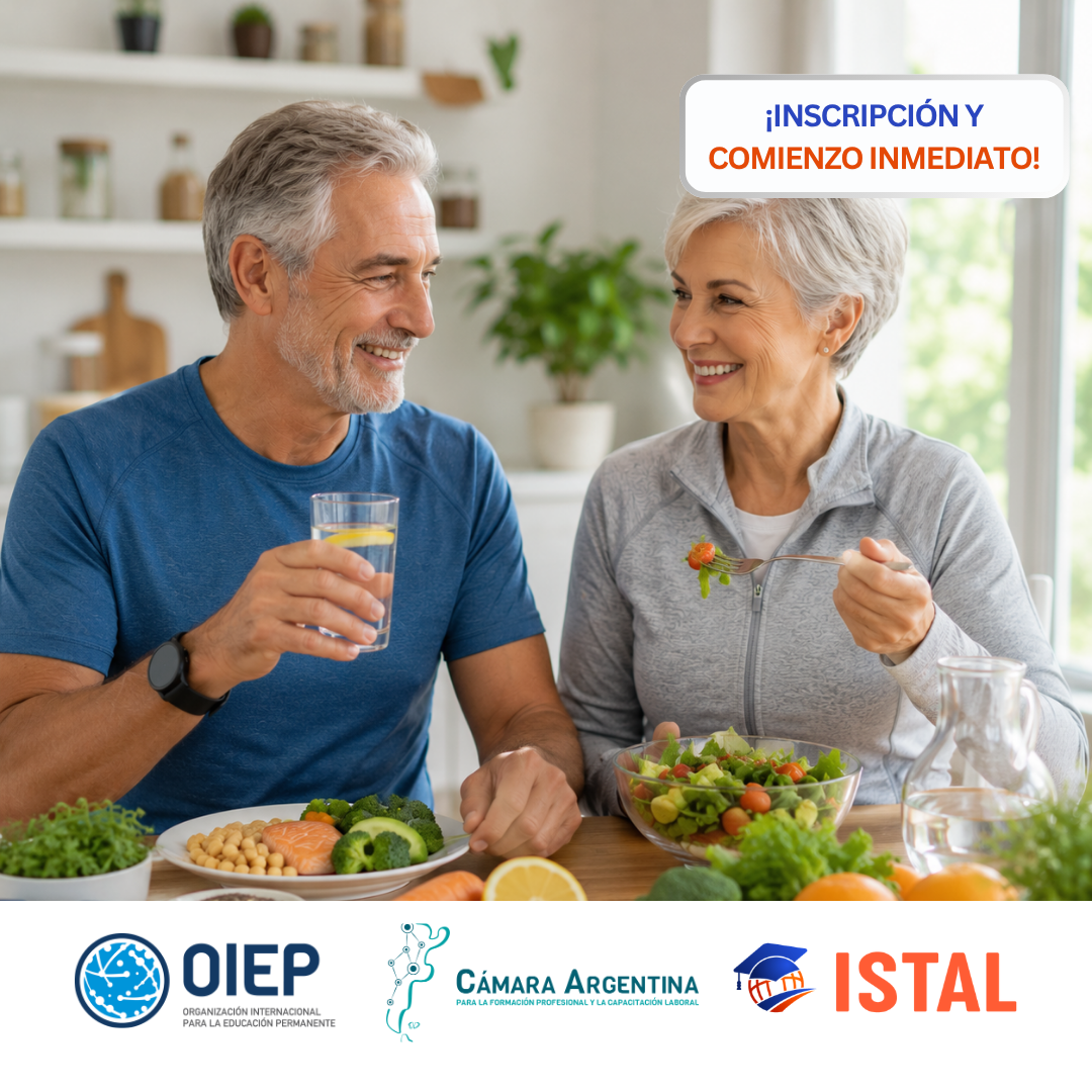 Curso de Nutrición y Bienestar Integral en el Adulto Mayor