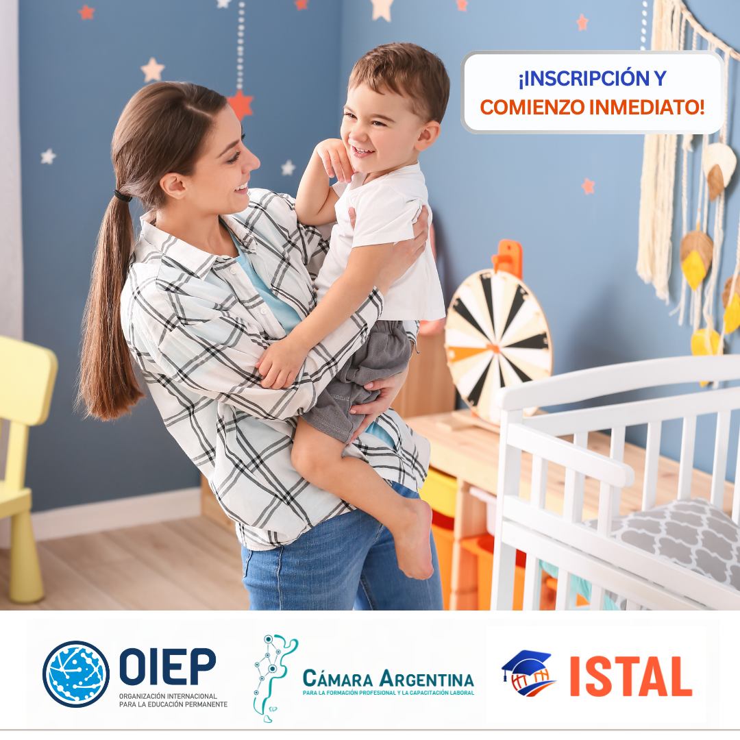 Curso de Auxiliar Maternal y Niñera Profesional